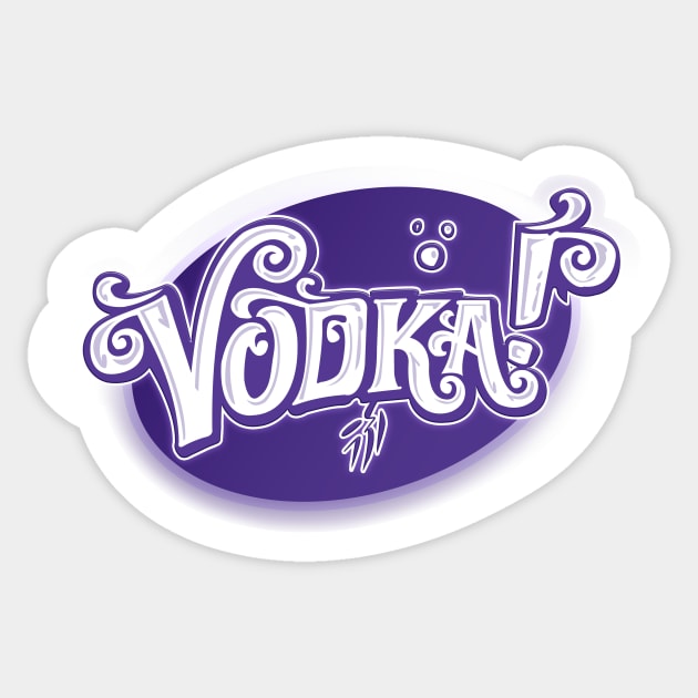 Vodka Sticker by jamesweinreb